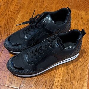 Michael Kors Black and Gray Men's Sneakers